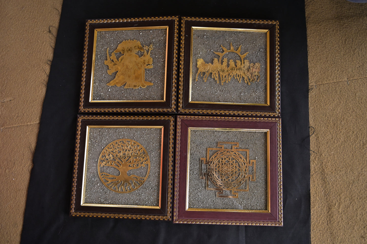 Pyrite Frame for Wealth, Success & Protection