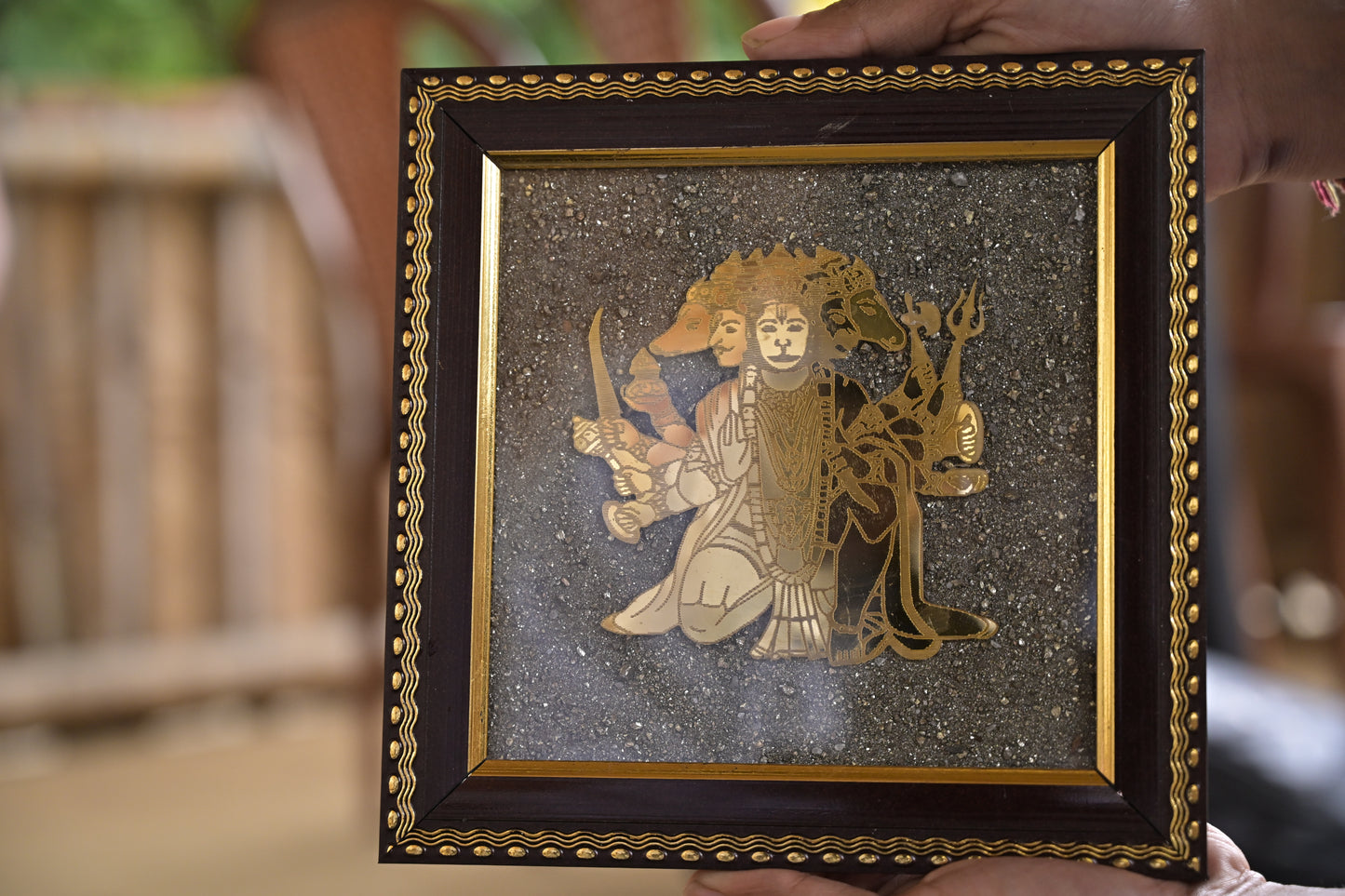 Pyrite Frame for Wealth, Success & Protection